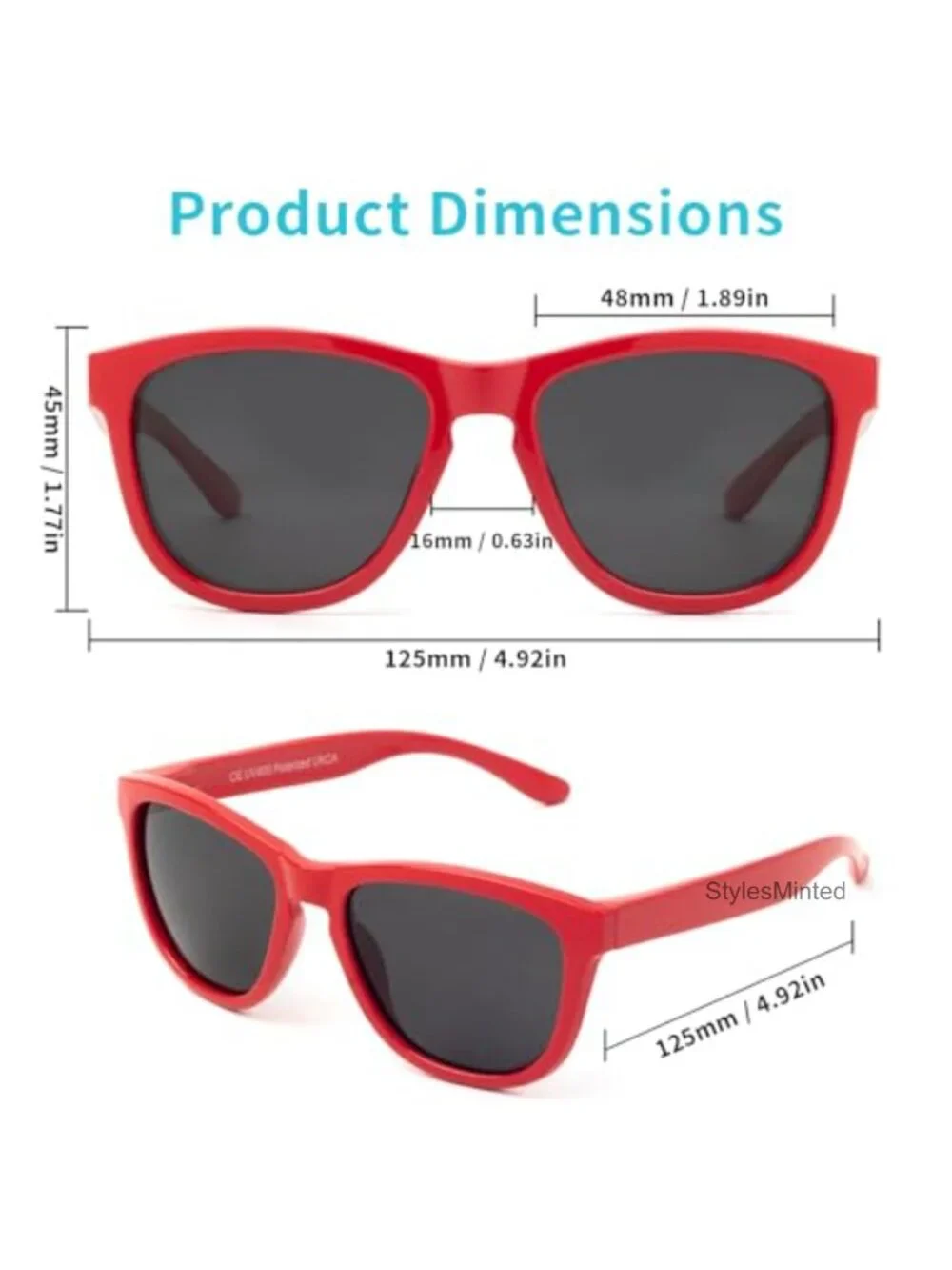 TAC Polarized UV400 Protection Kids Sunglasses